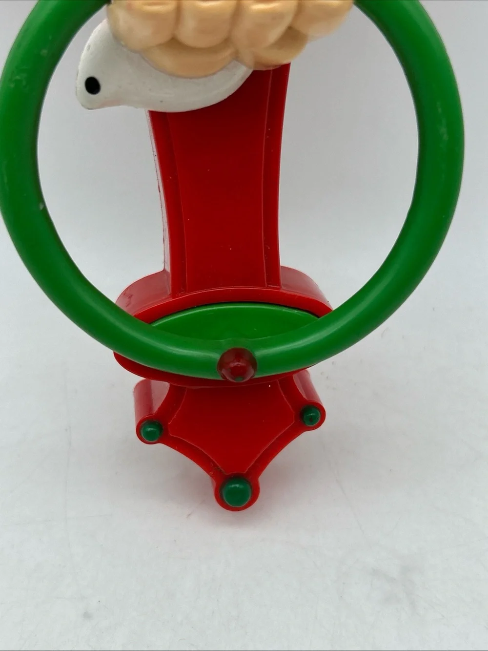 Vtg 10” Talking Scrooge Christmas Door Knocker Trendmasters Inc. Holiday Decor